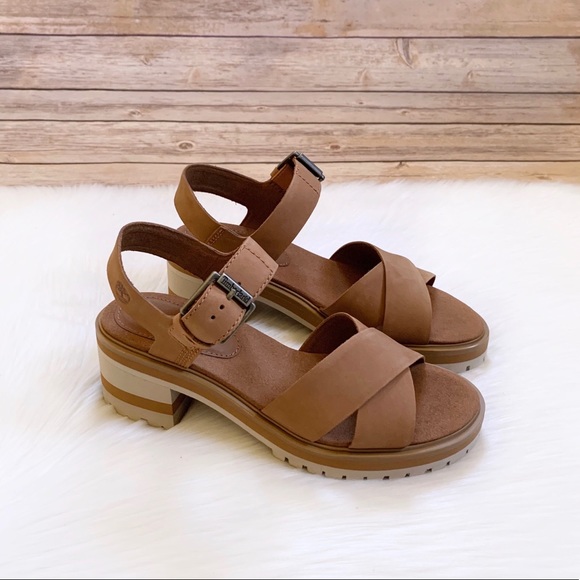 Timberland Shoes - HP Timberland Violet Marsh X Band Rust Sandals